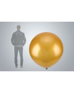 Ballon géant or métallisé 150cm
