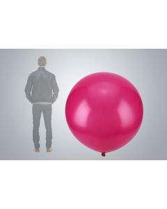 Pallone gigante magenta 150cm