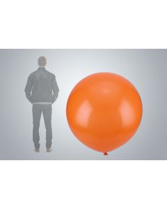 Ballon géant orange 150cm