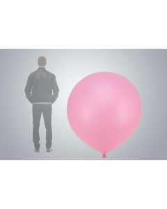 Ballon géant rose bonbon 150cm
