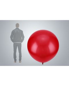 Pallone gigante rosso 150cm