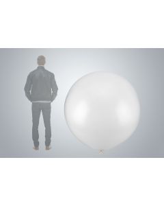 Ballon géant blanc 150cm