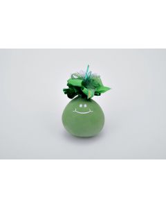 Peso per palloncini "Knuddel" in look verde