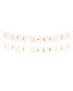 Fahnenkette "Just Married"