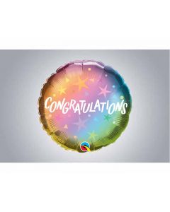 Folienballon "Congratulations" 46cm