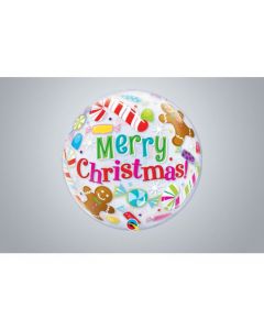 Bubble "Merry Christmas" 56cm