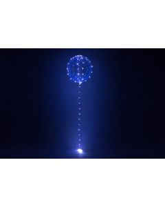 LED-Bubble "Konfetti" 56cm blau