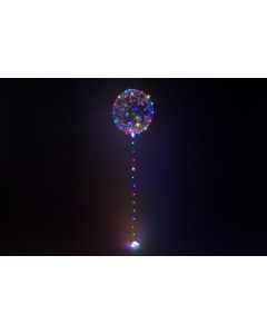 LED-Bubble "Sterne" 56cm bunt