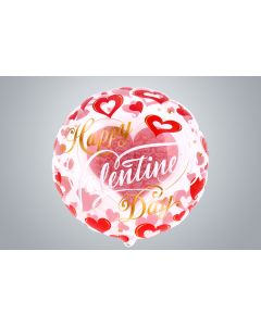  Bubble "Happy Valentine" 56cm