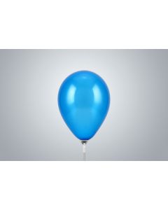 Mini-Ballone 15cm metallic saphirblau