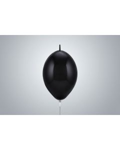 Kettenballone 15cm schwarz